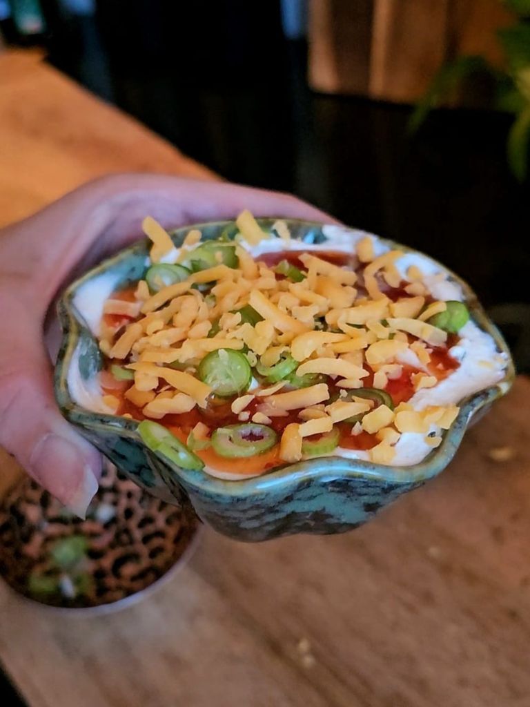 Zelfgemaakte chili mascarpone