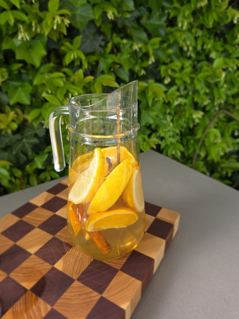 Witte sangria